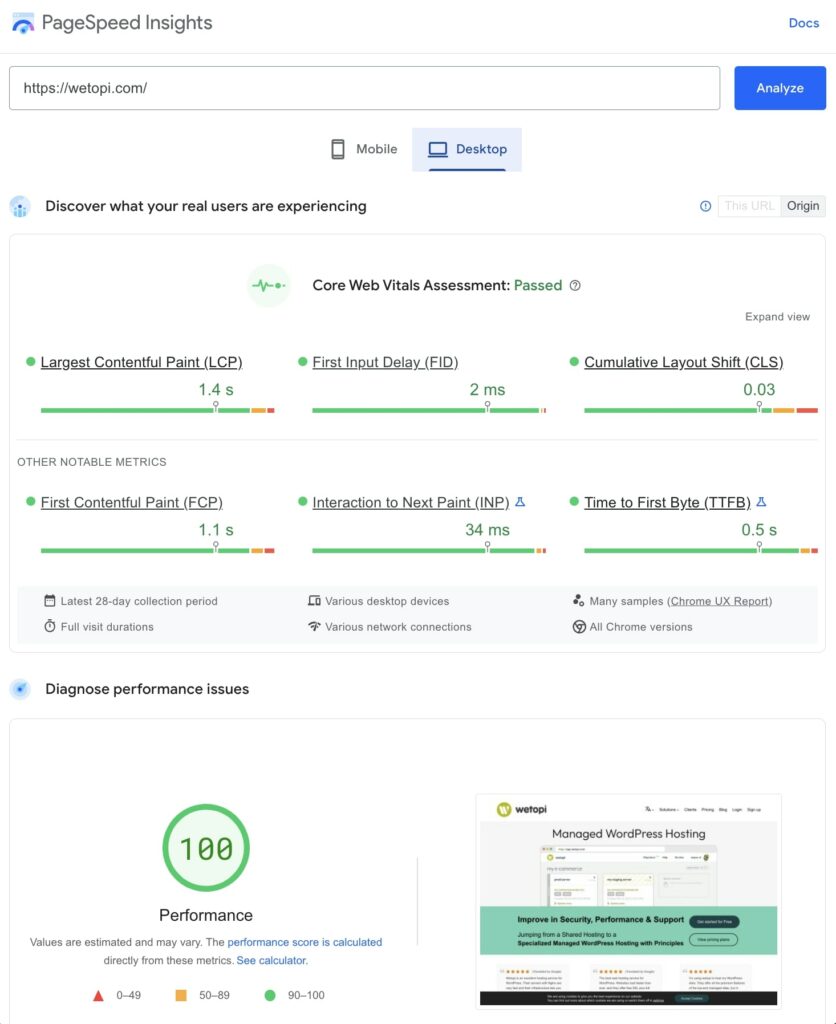 ¿Como medir la velocidad de mi hosting? 7