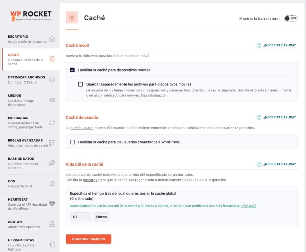 Como configurar WP Rocket 3